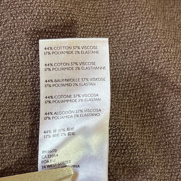 Free People Beach Sweater Womens Medium Brown Knit Mock Neck Oversized Pullover - Picture 9 of 11